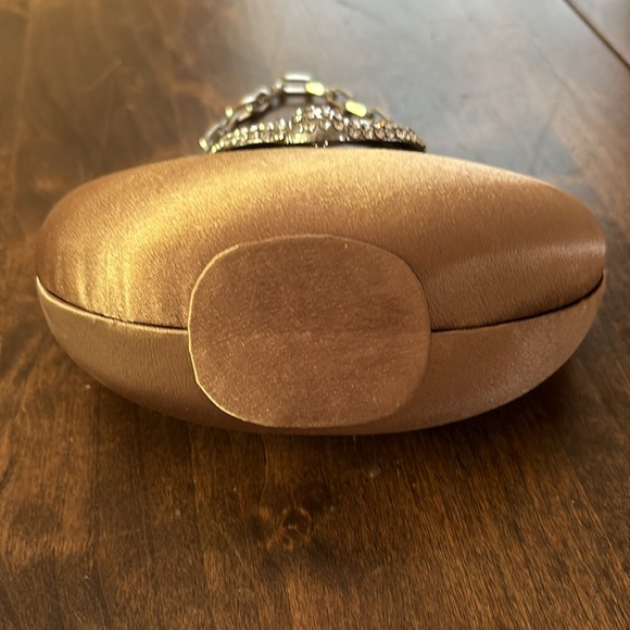 Gold and Rhinestone Clutch - Picture 6 of 10